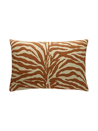 SANDER | Kissenhülle 50x50cm KIBO Olive | orange